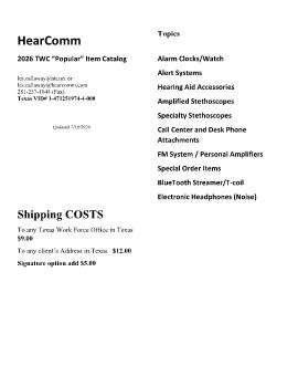 web catalog 7 19 2026