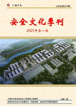 宁波经济技术开发区大港开发有限公司安全文化季刊1