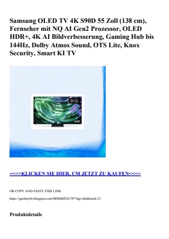 5149 samsung oled tv 4k s90d 55 zoll  138 cm   fernseher mit nq ai gen2 prozessor  oled hdr   4k ai bild