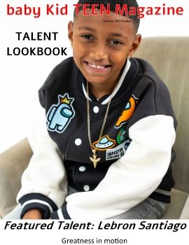 baby Kid TEEN LOOKBOOK Showcasing NY Talent Lebron Santiago