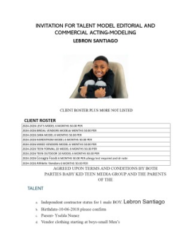 LEBRON SANTIAGO PROPOSAL AND RESPONSE FALL 2025