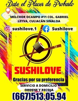 SUSHI LOVE NUESTRO MENU