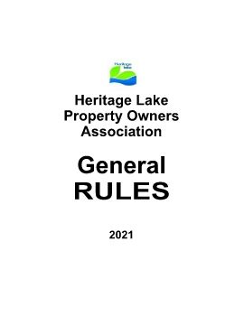 HLPOA General Rules