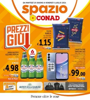 Volantino Spazio Conad Sicilia Fine Giugno e Inizio Luglio 2024