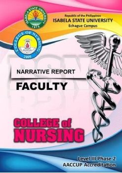 FACULTY NARRATIVE REPORT 