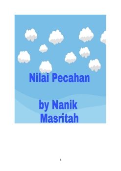 nilai pecahan