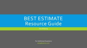 Best Estimate 6.1