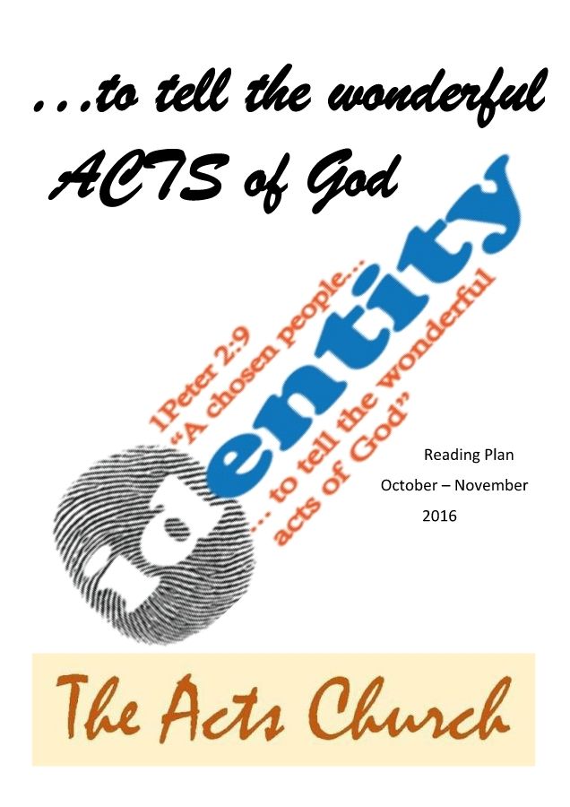 Wonderful ACTS of God - eReading Version