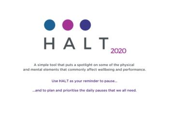 HALT handout 2020