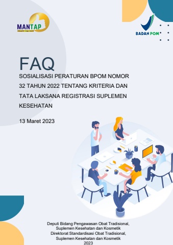 FAQ PerBPOM No. 32 tahun 2022