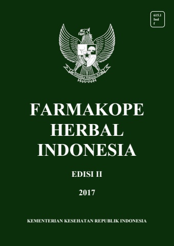 Farmakope Herbal Indonesia Edisi II Tahun 2017