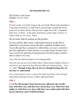 Microsoft Word - The Parable of the Sower.docx