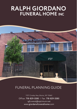 Ralph Giordano Funeral Home 