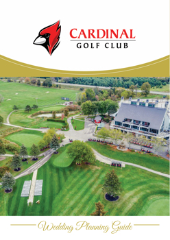 Cardinal Golf Club Wedding Brochure