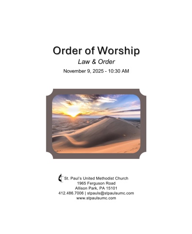 Worship Guide 11.9.25