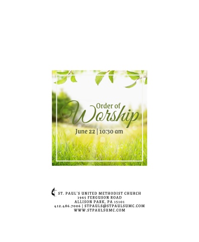 Worship Guide 6.22.25