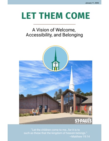 Let Them Come - St. Paul's Case Statement