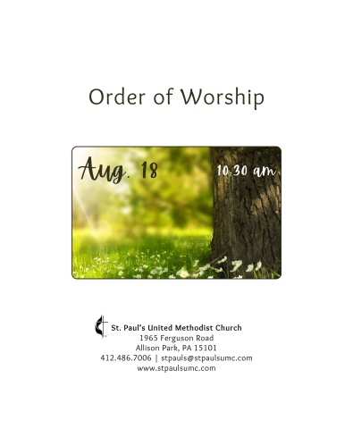 Worship Guide 8.18.24