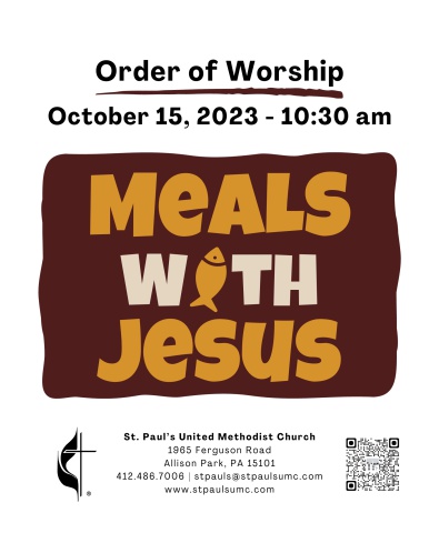Worship Guide 10.15.23