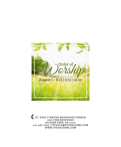 Worship Guide 8.3.25
