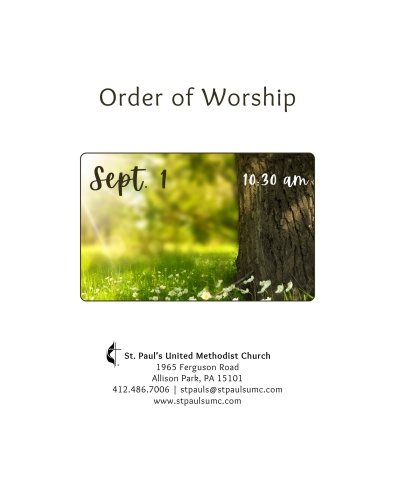 Worship Guide 9.1.24