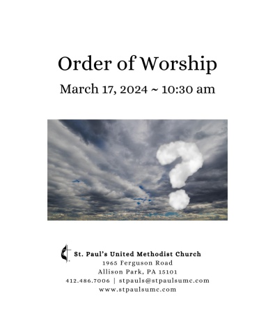 Worship Guide 3.17.24