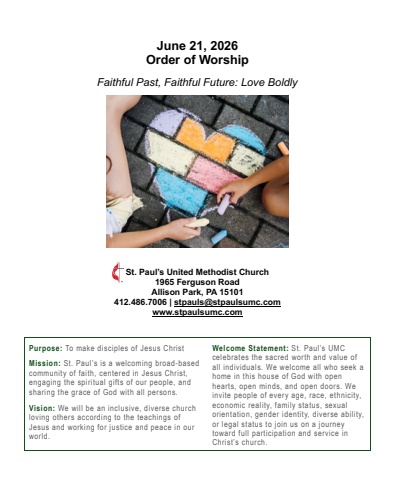 Worship Guide 6.21.26