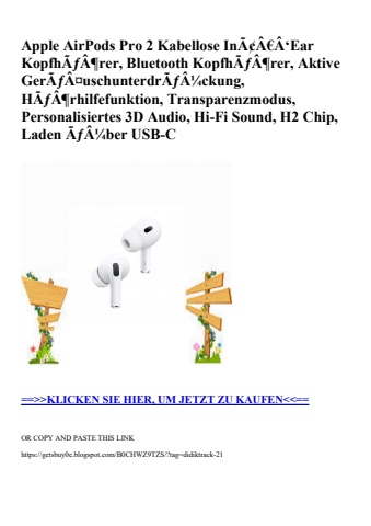 9987 apple airpods pro 2 kabellose inã¢â€â‘ear kopfhãƒâ¶rer  bluetooth kopfhãƒâ¶rer  aktive gerãƒâ¤uschu