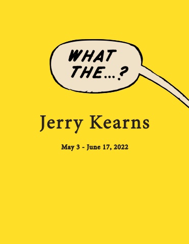 Jerry Kearns Solo Show catalogue