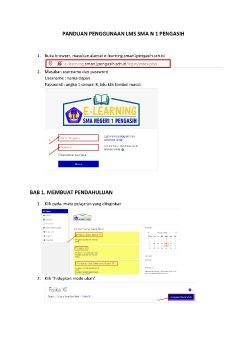 PANDUAN LMS SMAN 1 Pengasih