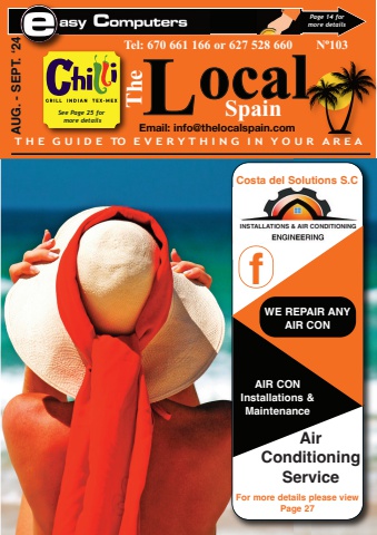 The Local Spain Augusst / September issue No.103 ONLINE