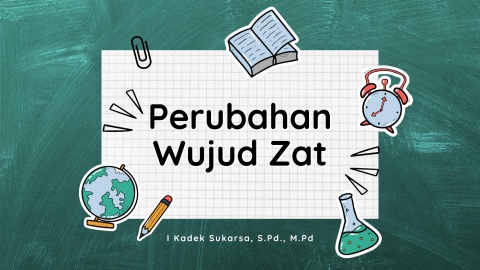 Perubahan Wujud