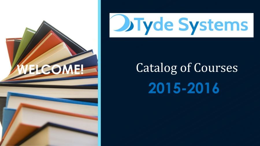 New Catalog of Course for Tyde Systems_Neat