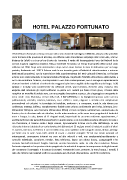 Hotel palazzo fortunato presentazione Italiano