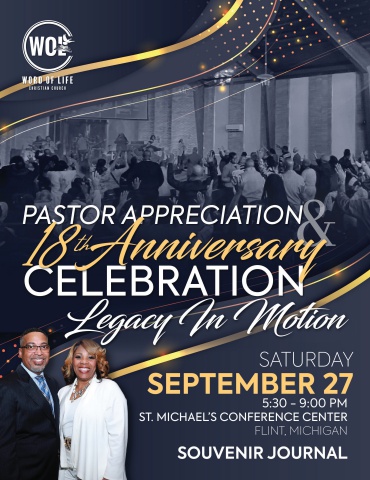 WOL Pastor Appreciation & 18th Anniversary Celebration: Legacy in Motion