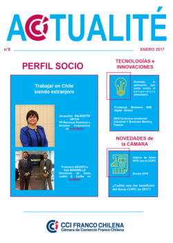 Actu@lité CCIFC enero 2017