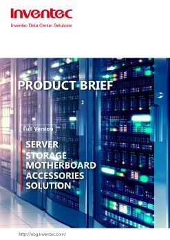 Inventec Data Center Solutions - Product Brief