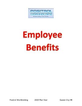 PWH.19 Employee Benefits