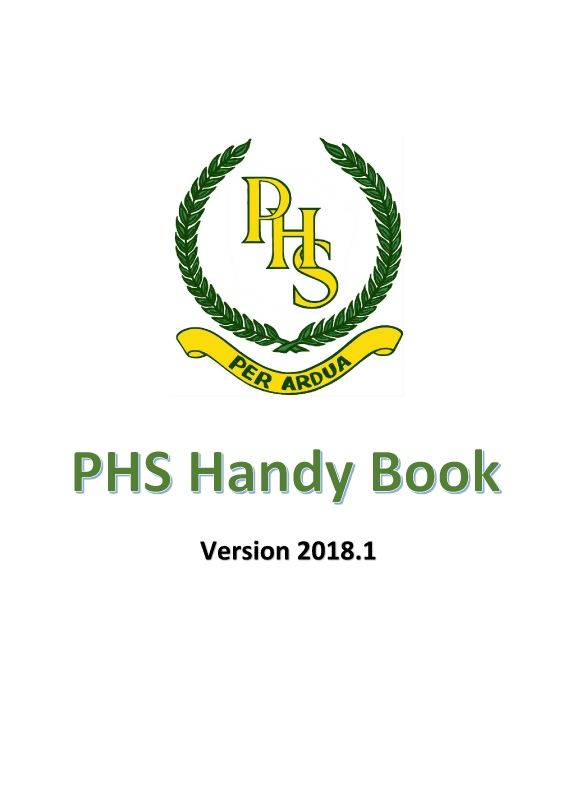 Staff Handy Book 2018.1