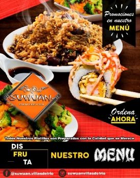 NUESTRO MENU SUWUAN