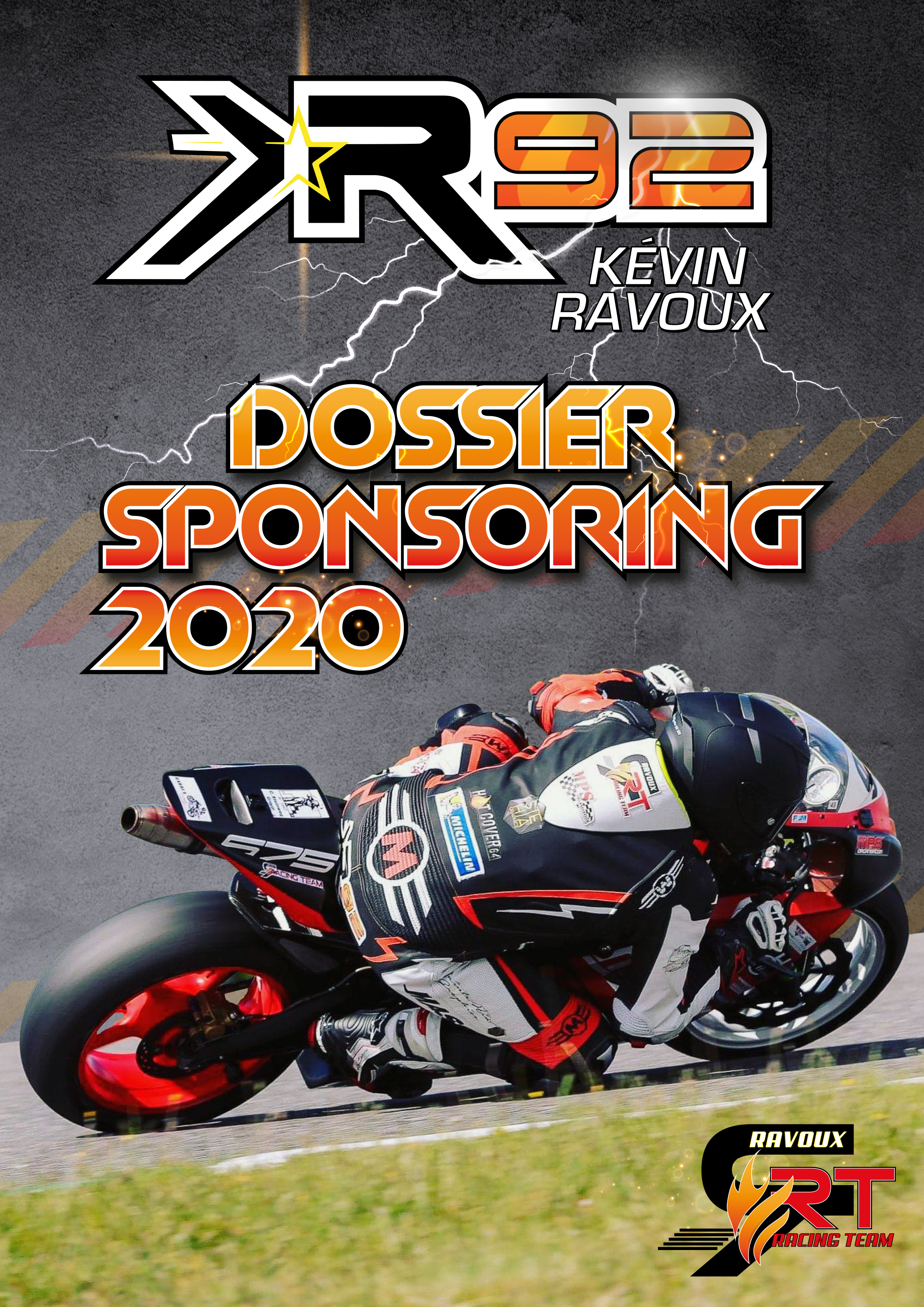 Dossier sponsoring 2020 Kévin Ravoux