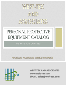 PPE PRODUCT CATALOG 2ND EDITON BY WEFT-TEX & ASSOCIATES