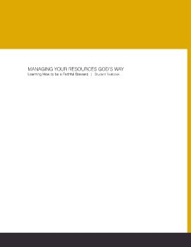 Managing Your Resource God's Way