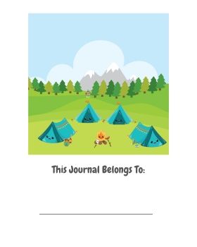 kids camping journal