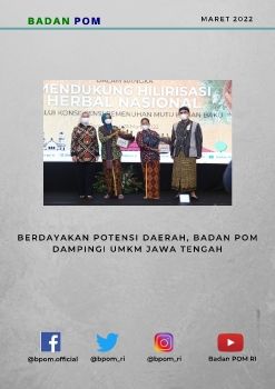 Berdayakan Potensi Daerah, Badan POM Dampingi UMKM Jawa Tengah