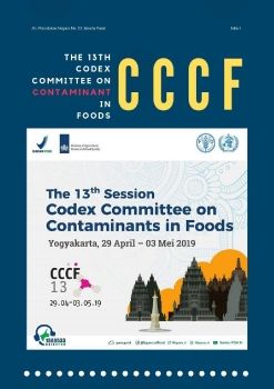 The 13th Session Codex Committee on Contaminants in Foods (CCCF)