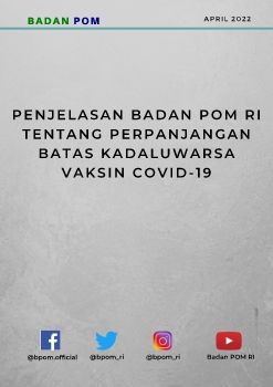 Perpanjangan Batas Kadaluwarsa Vaksin COVID-19