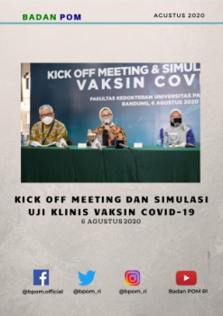 Kick Off Meeting dan Simulasi Uji Klinik Vaksin COVID-19