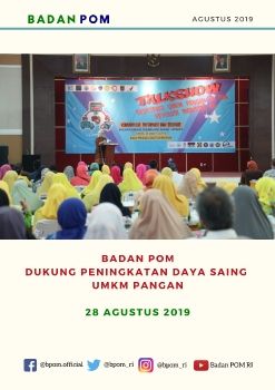280819_BADAN POM DUKUNG PENINGKATAN DAYA SAING UMKM PANGAN