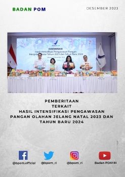 E - Klipping Pemberitaan BPOM Terkait Diseminasi Inwas Nataru